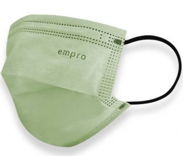 Empro medisinsk munnbind type II R (CE merket- 3 lags) - Lys grønn - 50 stk. BESTILLINGSVARE.